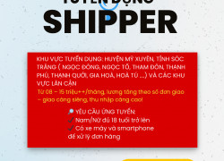 BEST EXPRESS TUYỂN SHIPPER- MỸ XUYÊN, SÓC TRĂNG