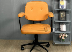 Ghế xoay nhỏ gọn cho quầy lễ tân, khu tư vấn CE1012-P