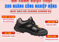 Giày bảo hộ Jogger Jumper S3 – An toàn vượt trội, thiết kế năng động