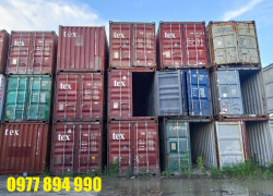 Container 20DC thanh lý dùng làm kho giá rẻ - Cont 20 feet