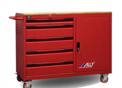 🚀 ALLY QT-4N1C ĐỎ: TRẠM LÀM VIỆC DI ĐỘNG 5S – SỨC MẠNH TỔ CHỨC CƠ KHÍ TẬN NƠI! 🛠️