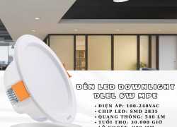 ĐÈN LED DOWNLIGHT DLEL 6W MPE