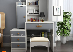 Bàn Trang Điểm Gỗ Công Nghiệp MDF Thanh Lịch, Hiện Đại - BTD010
