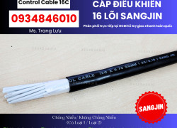Cáp điều khiển Sangjin 16x0.5/16x0.75/16x1.25/16x1.5