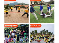 dây thun chơi đông tây nam bắc