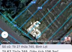 Bán lô đất mặt tiền đường Ông Binh, P. Tân Triều-0909808615
