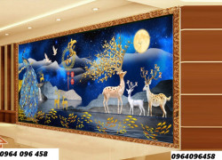 Tranh gạch 3d phong thủy hút tài lộc - SCV6