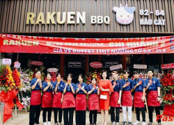 RAKUEN BBQ tuyển NV partime & fulltime làm xuyên Tết