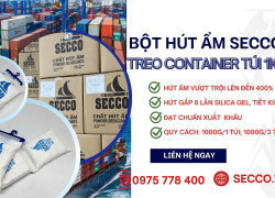 Bột Hút Ẩm Secco Treo Container 1Kg Chính Hãng