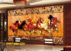 Tranh gạch mã đáo thành công HP6222