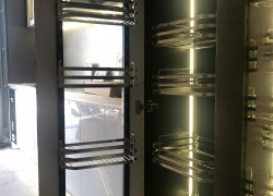 Tủ đồ khô 4 tầng TaKing, khung rổ SUS 304 bảo hành vĩnh viễn, an toàn sử dụng