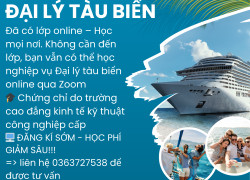 Khai Giảng Lớp Đại Lý Tàu Biển