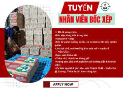 TUYỂN GẤP NHÂN VIÊN BỐC XẾP – LÀM VIỆC TẠI HÀ NỘI