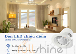 Đèn chiếu điểm PHILIPS POMERON 070 5W, 7W vỏ trắng , đèn rọi, đèn spotlight - Đèn Philips
