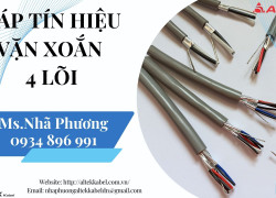 CÁP TÍN HIỆU VẶN XOẮN 4 PAIR ALTEK KABEL HÀ NỘI – NGHỆ AN – BẮC NINH