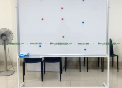 BẢNG TỪ GREENLAM TRẮNG CÓ CHÂN CHỮ T