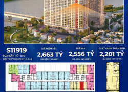 Bán căn studio Spana Tower view sông thơ mộng, chỉ 2t6