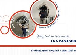 Những Model Điều hòa âm trần 5HP Inverter thương hiệu LG/PANASONIC