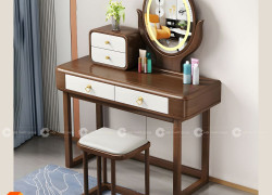 Bàn Trang Điểm Gỗ Tự Nhiên Sang Trọng - BTDTN01