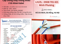 Dây cáp chống cháy chống nhiễu 2 lõi Altek Kabel Đà Nẵng, Bình Dương, Hải Phòng