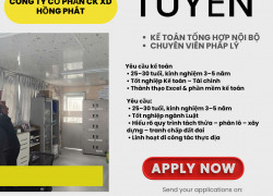 TUYỂN KẾ TOÁN – LÀM VIỆC TẠI CARINA PLAZA QUẬN 8