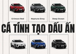 🎨 BẢNG MÀU VINFAST VF 7 – CÁ TÍNH TẠO DẤU ẤN