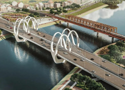 bán nhà mặt phố Phan Đăng Lưu, 1 mặt ôtô tránh, vỉa hè rộng, đón đầu cầu Đuống 2 đang khởi công