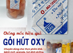 Gói Hút Oxy - Giải pháp chống mốc cho thực phẩm, bánh mứt