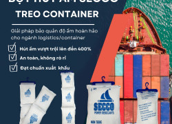 Bột Hút Ẩm - Bột Chống Ẩm Dạng Dây Treo Container 1kg