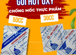 Gói Hút Khí Oxy Giải pháp chống mốc cho thực phẩm,bánh mứt
