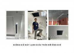 Đặc điểm Điều hòa giấu trần nối ống gió/Các kiểu miệng gió của Điều hòa giấu trần