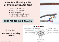 Cáp điều khiển chống nhiễu SH-500 7x1.0mm2 Altek Kabel Đà Nẵng, Hà Nội, Hải Phòng
