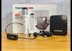 Takstar E500W – Máy trợ giảng không dây chuẩn chuyên nghiệp, giọng rõ – pin khỏe – dùng cả ngày!