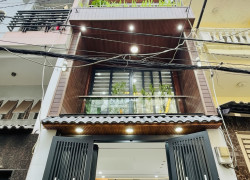 L1575 ⭐️ cạnh CV Làng Hoa Gò Vấp, SHR, Vuông, HXH, 4 tầng, 3.5x12m, 5.x tỷ