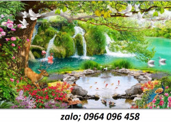 Tranh 3d - tranh gạch 3d - DXC65