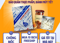 Gói Hút Oxy Chống Mốc Cho Bánh Mứt - Mua ở đâu chất lượng