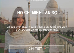 Cước vận chuyển hàng hóa từ Việt Nam đi Ấn Độ