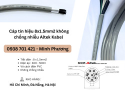 Cáp tín hiệu 8x1.5mm2 không chống nhiễu Altek Kabel Đà Nẵng, Hà Nội, Quảng Trị