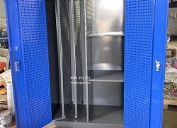 Tủ treo dụng cụ 2 cánh có vách kéo KT: 1000Wx500Dx1800Hmm
