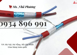 Cáp Chống Cháy Chống Nhiễu 2x1.5 mm2 Chuẩn BS6387, IEC 60331 Nghệ An, Hà Tĩnh, Thanh Hóa