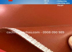 Vải thuỷ tinh có phủ Silicone hai mặt, chống cháy