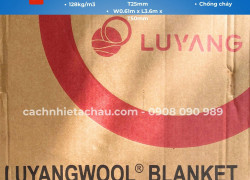 Bông gốm Ceramic cách nhiệt, chống cháy 1260 độ C, dạng cuộn