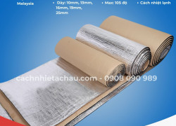 Cuộn cao su keo nhôm hiệu Superlon cách nhiệt lạnh