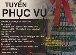 CHÀI VILLAGE – BUFFET TÔM HÙM TUYỂN DỤNG PARTTIME VÀ NHÂN VIÊN TIẾP THỰC