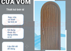cửa vòm 1 cánh phòng