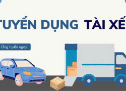VẬN TẢI CHUYÊN NGHIỆP tuyển tài xế B, C1, C0 tại Long Biên HN