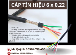 Cáp tín hiệu rs485 6x0.22 Altek Kabel Đà Nẵng, Hà Nội, Sài Gòn, Huế