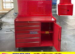 Tủ đồ nghề 6 ngăn kéo 1 cánh bảng treo