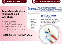 Cáp chống cháy chống nhiễu Altek Kabel 2x2.5mm2 Đà Nẵng, Huế, Thanh Hóa