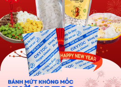 Muốn bánh mứt, đồ ăn vặt Tết ngon lâu không thể thiếu gói hút oxy OXYTOC